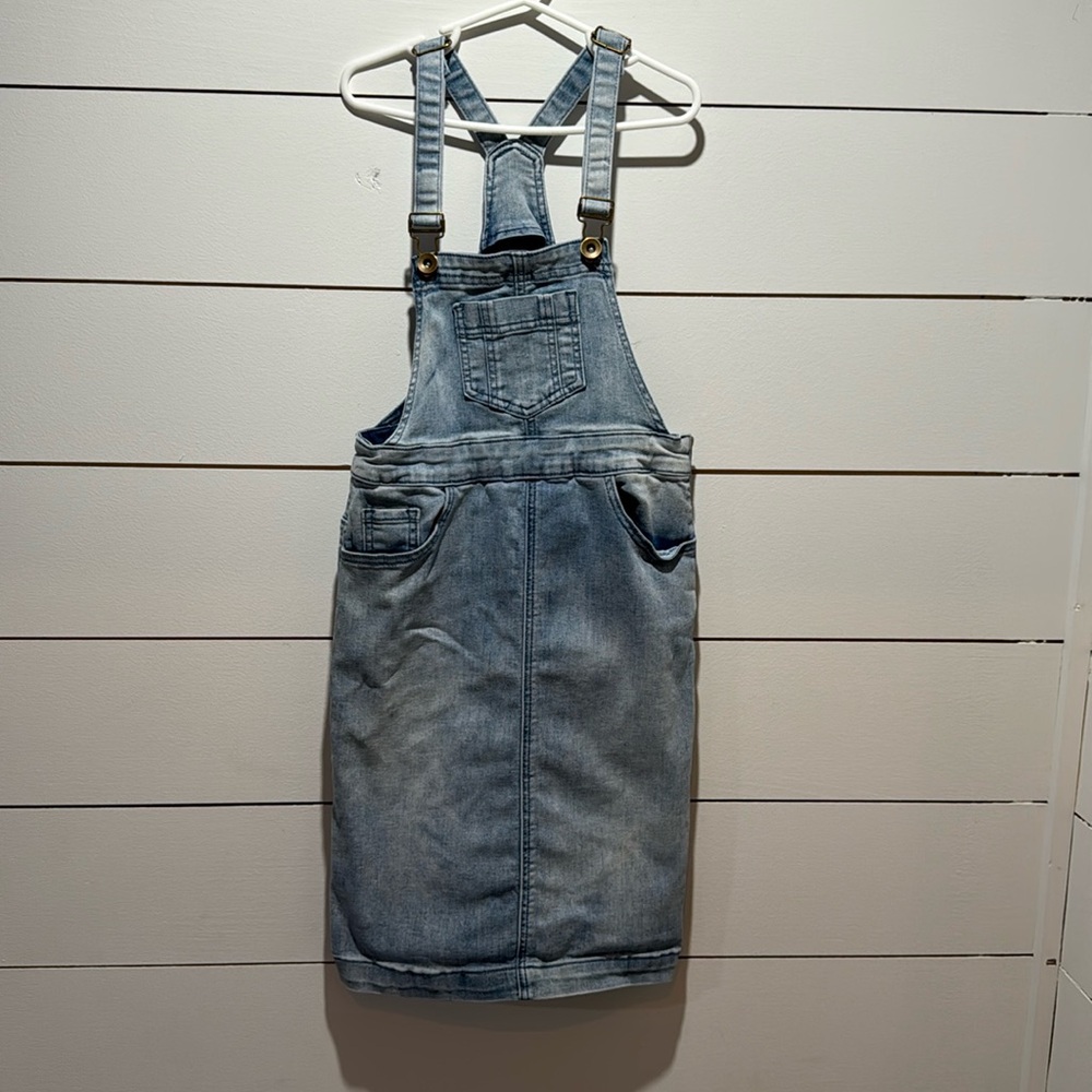 Girls The Main Street Exchange Denim Jumper size 10- good condition